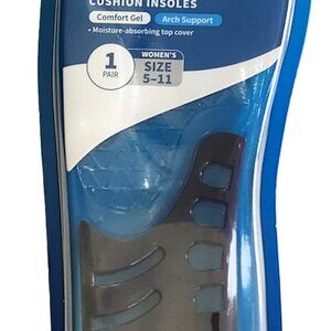 Walgreen's Women's Gel Comfort Cushion Insoles - Size 5-11